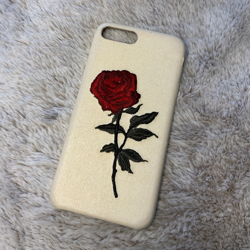 APPLE iPhone 7+ *vintage rose* phone case